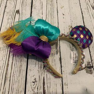 Disney Parks Mardi Gras Mickey Ears NWT